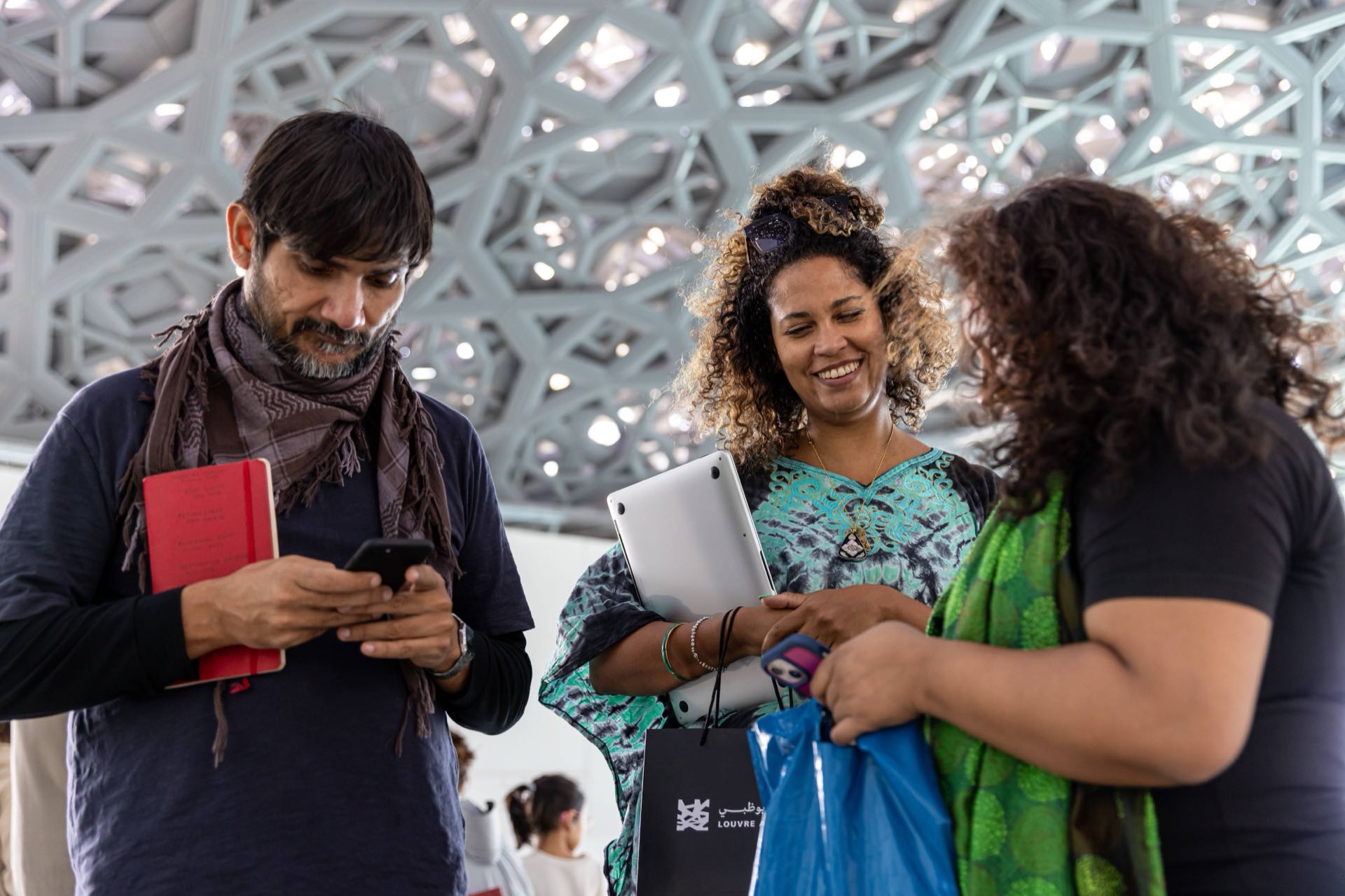 Educators from different countries meeting at an ISTA event