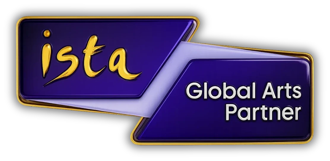 The ISTA Global Arts Partner badge